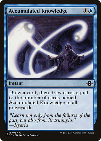 Accumulated Knowledge [Duel Decks: Elspeth vs. Kiora] - The Mythic Store | 24h Order Processing