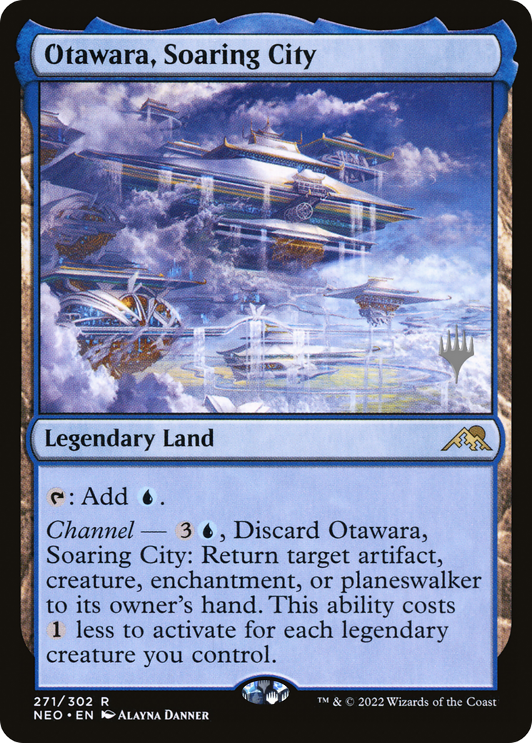 Otawara, Soaring City (Promo Pack) [Kamigawa: Neon Dynasty Promos] - The Mythic Store | 24h Order Processing