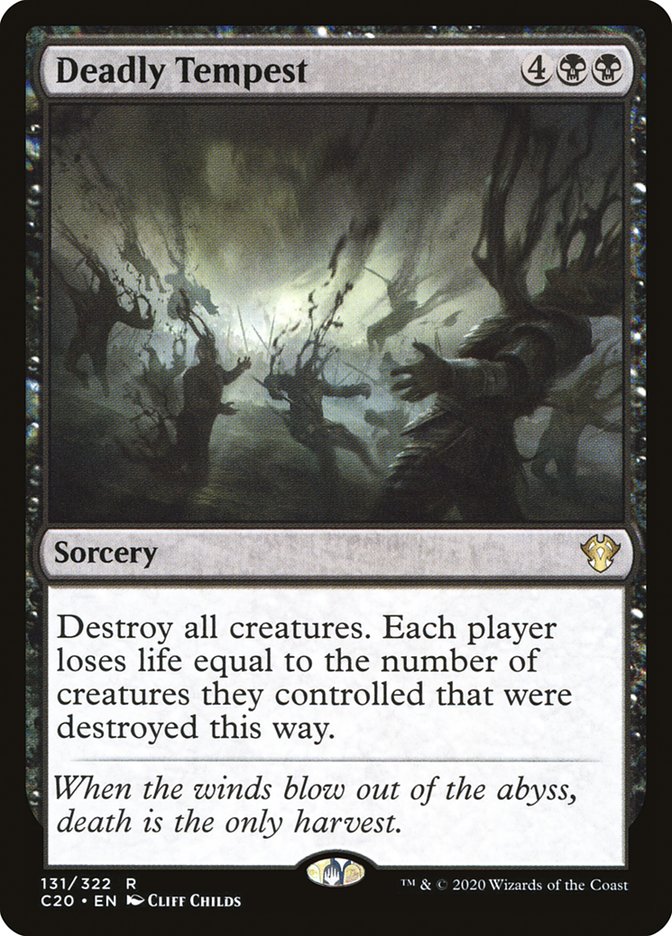 Deadly Tempest [Commander 2020] - The Mythic Store | 24h Order Processing