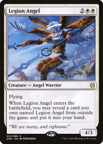 Legion Angel (Promo Pack) [Zendikar Rising Promos] - The Mythic Store | 24h Order Processing