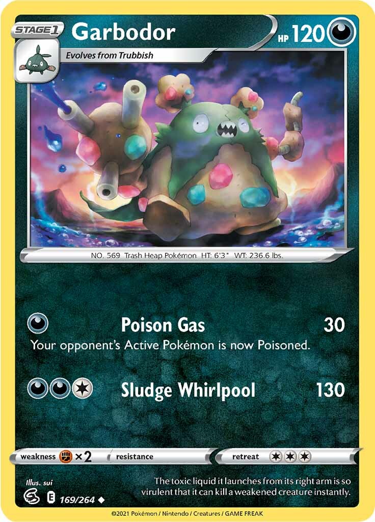 Garbodor (169/264) [Sword & Shield: Fusion Strike] - The Mythic Store | 24h Order Processing