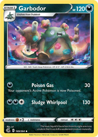 Garbodor (169/264) [Sword & Shield: Fusion Strike] - The Mythic Store | 24h Order Processing