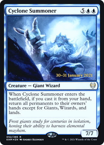 Cyclone Summoner [Kaldheim Prerelease Promos] - The Mythic Store | 24h Order Processing