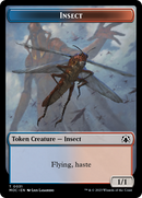 Soldier // Insect Double-Sided Token [March of the Machine Commander Tokens] - The Mythic Store | 24h Order Processing