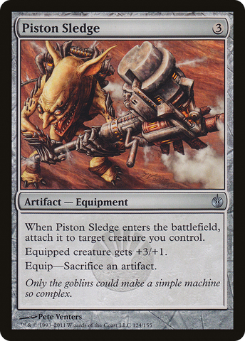 Piston Sledge [Mirrodin Besieged] - The Mythic Store | 24h Order Processing