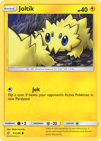Joltik (61/236) [Sun & Moon: Unified Minds] - The Mythic Store | 24h Order Processing