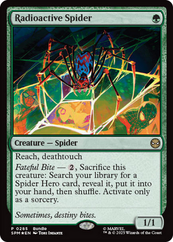 Radioactive Spider [Marvel's Spider-Man Promos] - The Mythic Store | 24h Order Processing