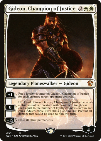 Gideon, Champion of Justice [Commander 2021] - The Mythic Store | 24h Order Processing