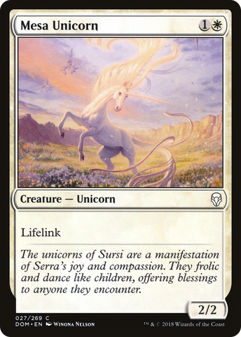 Mesa Unicorn [Dominaria] - The Mythic Store | 24h Order Processing