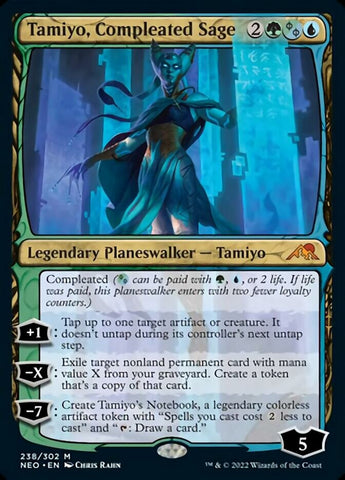 Tamiyo, Compleated Sage [Kamigawa: Neon Dynasty] - The Mythic Store | 24h Order Processing