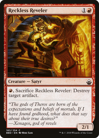 Reckless Reveler [Battlebond] - The Mythic Store | 24h Order Processing