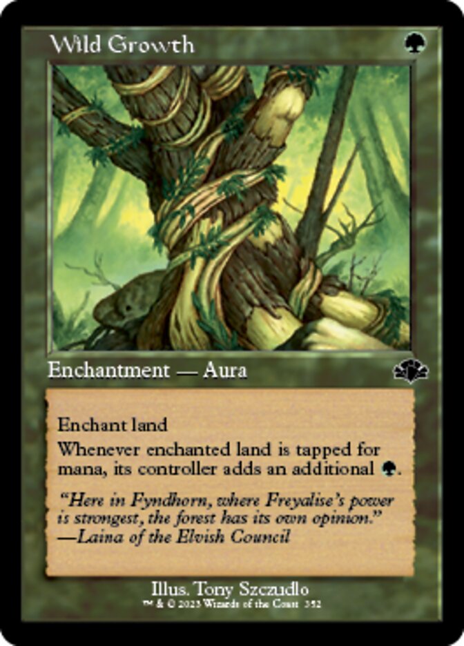Wild Growth (Retro) [Dominaria Remastered] - The Mythic Store | 24h Order Processing