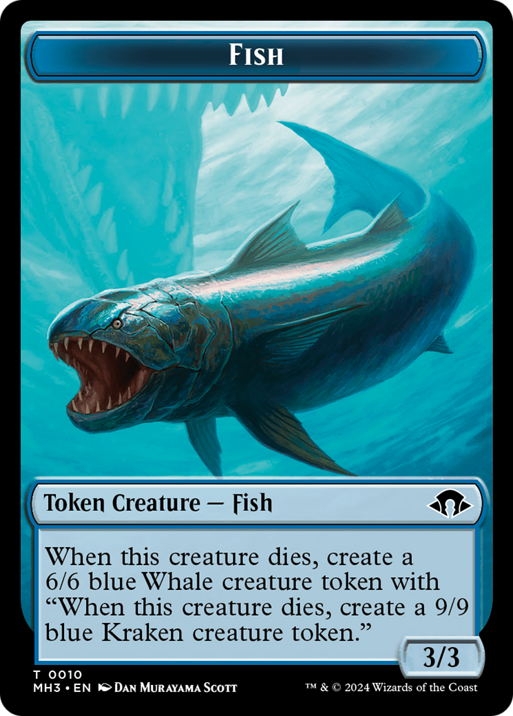 Fish Token [Modern Horizons 3 Tokens] - The Mythic Store | 24h Order Processing