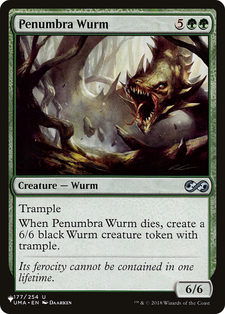 Penumbra Wurm [The List] - The Mythic Store | 24h Order Processing