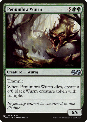 Penumbra Wurm [The List] - The Mythic Store | 24h Order Processing