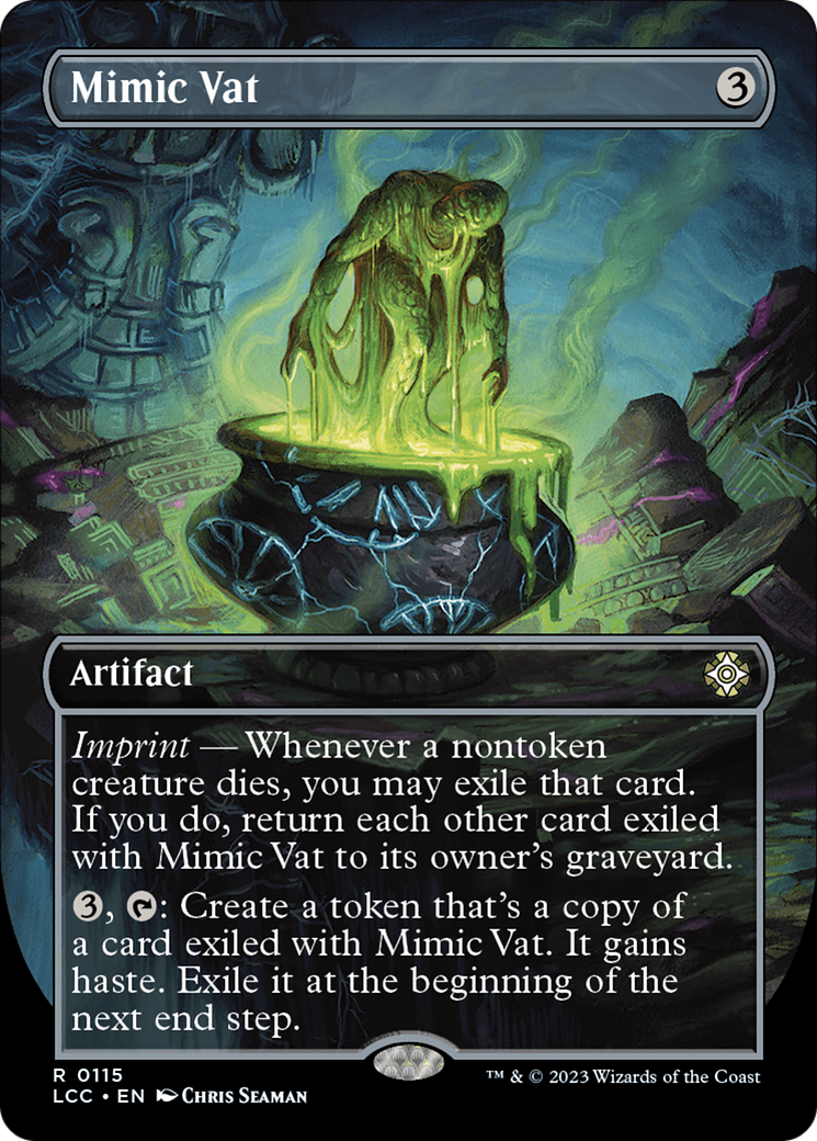 Mimic Vat (Borderless) [The Lost Caverns of Ixalan Commander] - The Mythic Store | 24h Order Processing