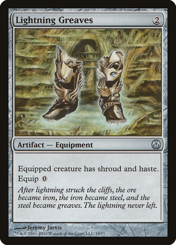 Lightning Greaves [Duel Decks: Phyrexia vs. the Coalition] - The Mythic Store | 24h Order Processing