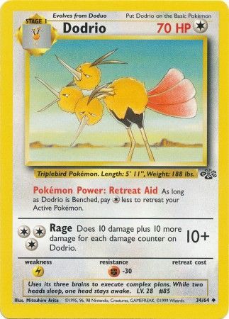 Dodrio (34/64) [Jungle Unlimited] - The Mythic Store | 24h Order Processing