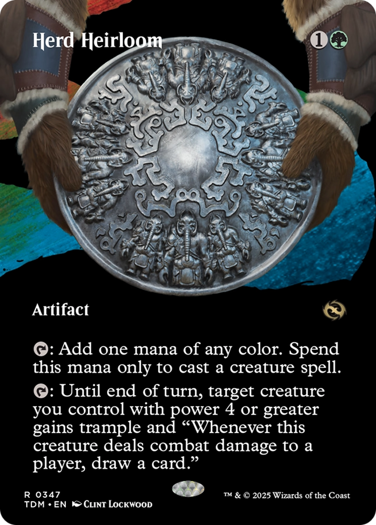Herd Heirloom (Borderless) [Tarkir: Dragonstorm] - The Mythic Store | 24h Order Processing