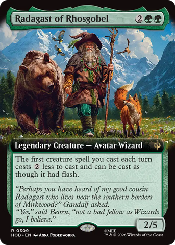 Radagast of Rhosgobel (Extended Art) [The Hobbit] - The Mythic Store | 24h Order Processing