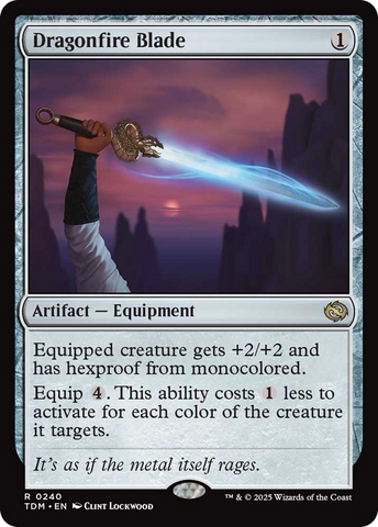 Dragonfire Blade [Tarkir: Dragonstorm] - The Mythic Store | 24h Order Processing