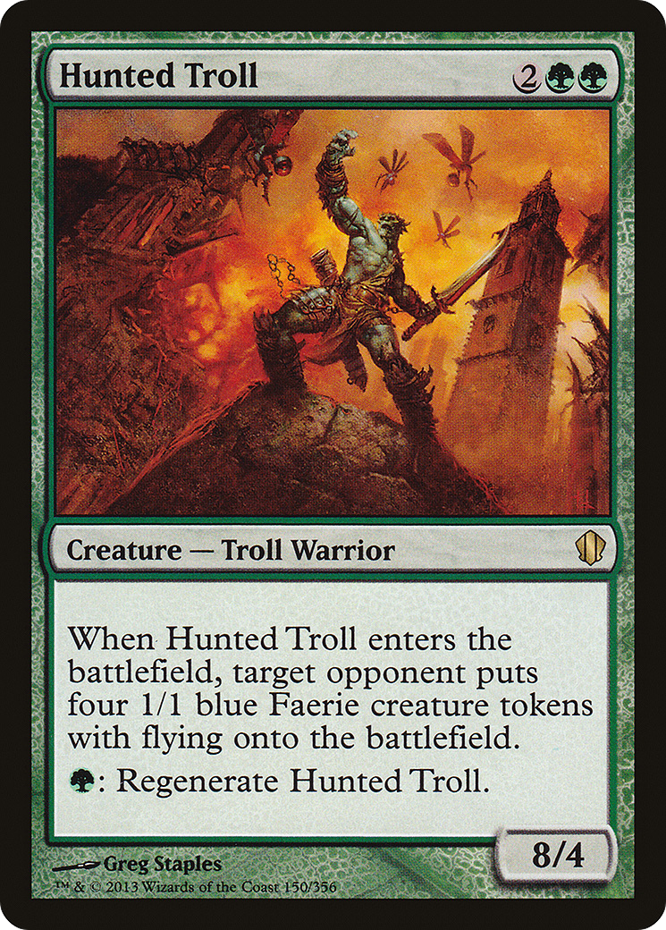 Hunted Troll [Commander 2013] - The Mythic Store | 24h Order Processing