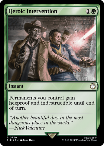 Heroic Intervention (Surge Foil) [Fallout] - The Mythic Store | 24h Order Processing