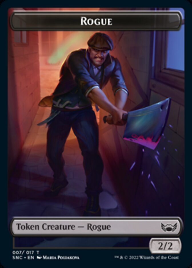 Treasure (014) // Rogue Double-Sided Token [Streets of New Capenna Tokens] - The Mythic Store | 24h Order Processing