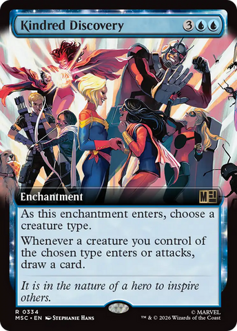 Kindred Discovery (Extended Art) [Marvel Super Heroes Commander] - The Mythic Store | 24h Order Processing