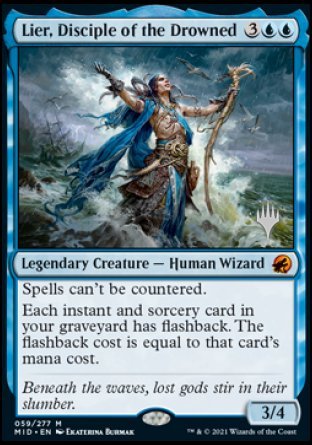 Lier, Disciple of the Drowned (Promo Pack) [Innistrad: Midnight Hunt Promos] - The Mythic Store | 24h Order Processing