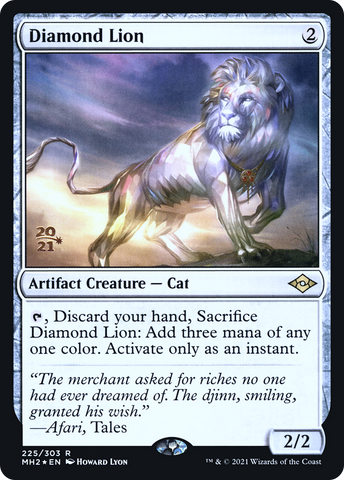 Diamond Lion [Modern Horizons 2 Prerelease Promos] - The Mythic Store | 24h Order Processing