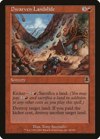 Dwarven Landslide [Apocalypse] - The Mythic Store | 24h Order Processing