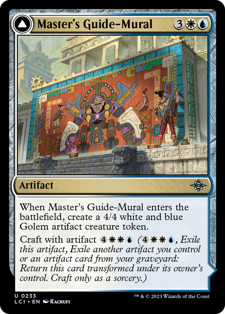 Master's Guide-Mural // Master's Manufactory [The Lost Caverns of Ixalan] - The Mythic Store | 24h Order Processing