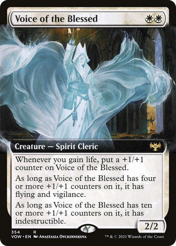 Voice of the Blessed (Extended Art) [Innistrad: Crimson Vow] - The Mythic Store | 24h Order Processing