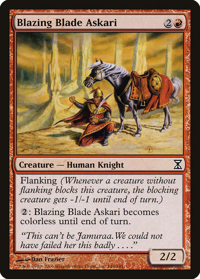 Blazing Blade Askari [Time Spiral] - The Mythic Store | 24h Order Processing
