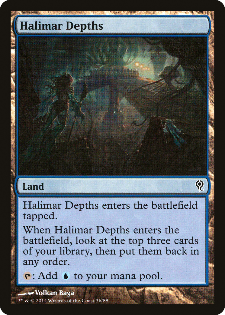 Halimar Depths [Duel Decks: Jace vs. Vraska] - The Mythic Store | 24h Order Processing