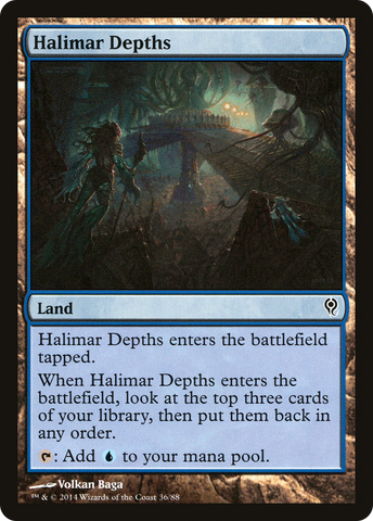 Halimar Depths [Duel Decks: Jace vs. Vraska] - The Mythic Store | 24h Order Processing