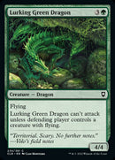 Lurking Green Dragon [Commander Legends: Battle for Baldur's Gate] - The Mythic Store | 24h Order Processing