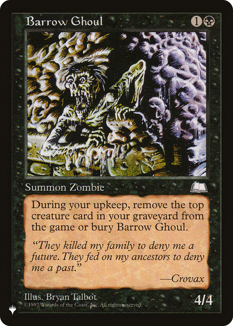 Barrow Ghoul [The List] - The Mythic Store | 24h Order Processing