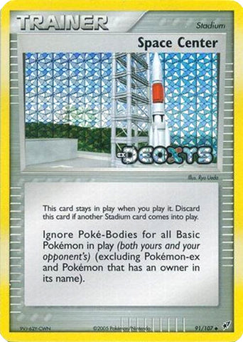 Space Center (91/107) (Stamped) [EX: Deoxys] - The Mythic Store | 24h Order Processing
