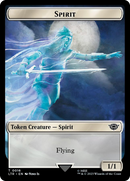 Spirit // Food (0022) Double-Sided Token (Surge Foil) [The Lord of the Rings: Tales of Middle-Earth Tokens] - The Mythic Store | 24h Order Processing