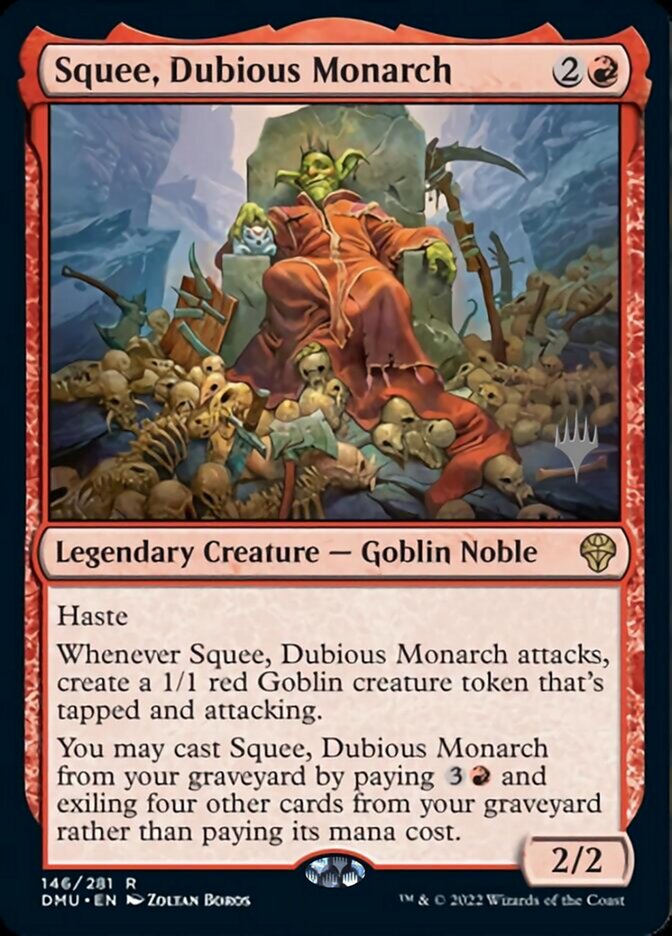 Squee, Dubious Monarch (Promo Pack) [Dominaria United Promos] - The Mythic Store | 24h Order Processing