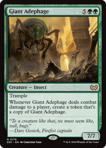 Giant Adephage [Duskmourn: House of Horror Commander] - The Mythic Store | 24h Order Processing