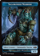 Salamander Warrior // Zombie Druid Double-Sided Token [Tarkir: Dragonstorm Commander Tokens] - The Mythic Store | 24h Order Processing