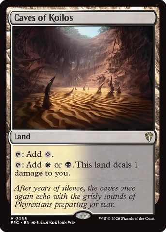 Caves of Koilos [Reality Fracture Commander] - The Mythic Store | 24h Order Processing