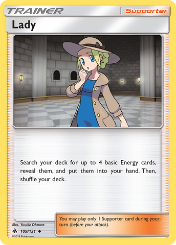 Lady (109/131) [Sun & Moon: Forbidden Light] - The Mythic Store | 24h Order Processing