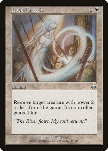 Last Breath [Mercadian Masques] - The Mythic Store | 24h Order Processing