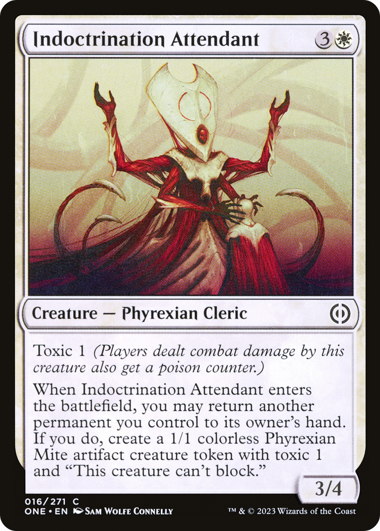Indoctrination Attendant [Phyrexia: All Will Be One] - The Mythic Store | 24h Order Processing