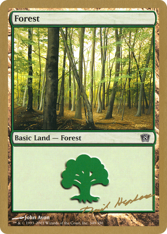 Forest (dh349) (Dave Humpherys) [World Championship Decks 2003] - The Mythic Store | 24h Order Processing