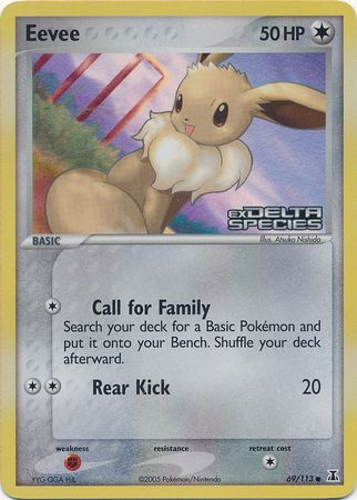 Eevee (69/113) (Stamped) [EX: Delta Species] - The Mythic Store | 24h Order Processing